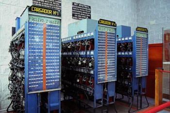 Cargadores de lámparas, Museo de la Minería y de la Industria, E