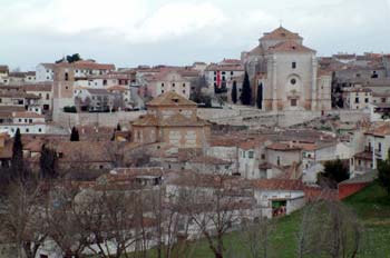 Vista de Chinchón, Madrid