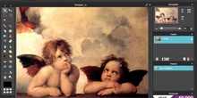 Redimensinando a los angelitos en Pixlr