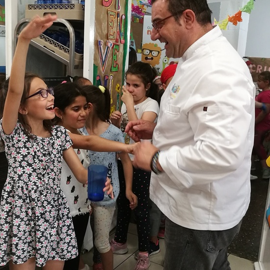 Visita del chef Sergio Fernández - Nutrifriends en el Comedor 6