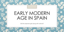 Early Modern Age in Spain, The Explorers