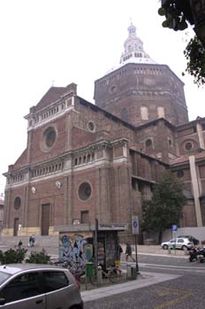 Vista del Duomo, Pavía