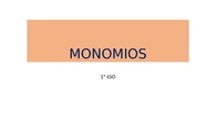 Monomios