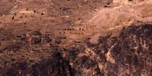 Edificaciones en Shahara, Yemen