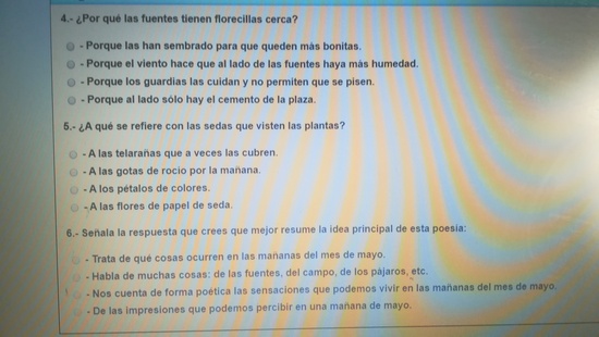 PREGUNTAS COMPRENSIÓN LECTORA 15 DE ABRIL