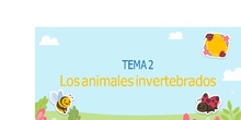 Tema 2-Los animales invertebrados 