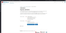 Exportar calendario del aula virtual a Google