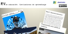RV en educación. Conclusiones