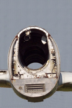 Bancada motor turbohélice (en el avión)