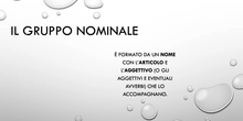 Il gruppo nominale 1_il nome (B1)