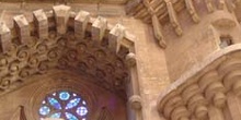 Vitrales, interior de la Sagrada Familia, Barcelona