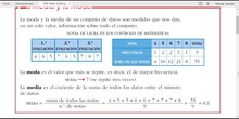 MATEMÁTICAS 5º. LA MEDIA Y LA MODA
