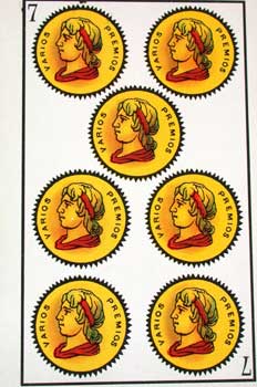 Baraja española, Oros