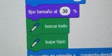 Escribe comentarios en los bloques cuando programes con Scratch.