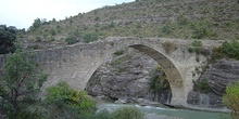 Punte sobre el río Isábena, Huesca