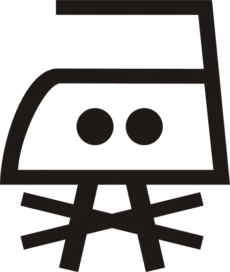 Planchado a temperatura tibia sin vapor