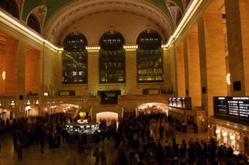 Interior Estación Central, Nueva York, Estados Unidos
