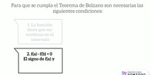 Teorema de Bolzano