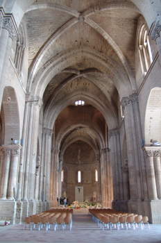 Nave central, Catedral de Lérida