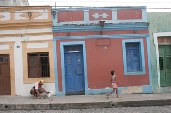 Calle de Olinda, Pernambuco, Brasil