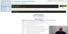 2.1.1. Propiedades y métodos del objeto String. Parte II