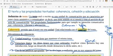 Lengua II Tema I Clase 18 20251014 - Propiedades textuales. Repaso y ejercicios.
