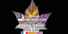 CROSS EL PERALEJO LLEGADA BENJAMÍN MASCULINO