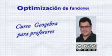Optimización de funciones