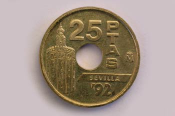 Pesetas, Sevilla, Cara