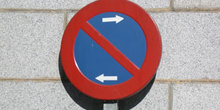 Prohibido aparcar