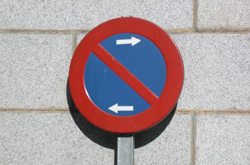 Prohibido aparcar