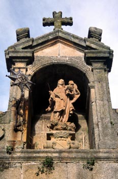 Detalle de hornacina - Cáceres