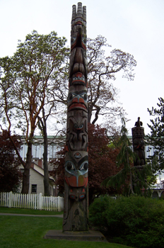 Totem, Parque Thunder Bird, Victoria