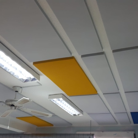 Insonorización Comedor Escolar. Fotos. 3