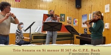 Trio Sonata en Si menor H 567 de C.P.E. Bach