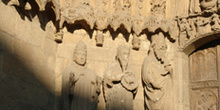 Detalle de la portada, Catedral de León, Castilla y León