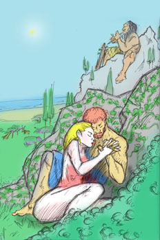 Polifemo se dirige a Galatea