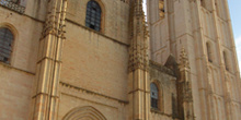 Fachada de la Catedral de Segovia, Castilla y León