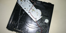 Carcasa inferior de un tocadiscos