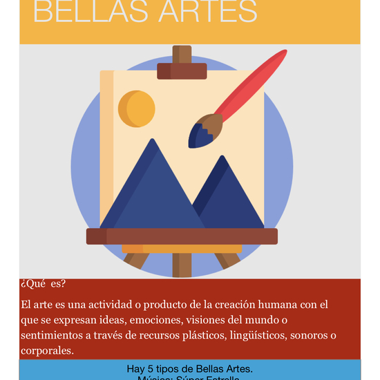 EL ARTE Y LAS BELLAS ARTES