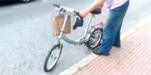 Rejillas peligrosas para bicicletas