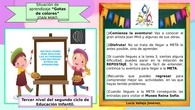 Instrucciones para la realización de actividades. Tarea 5 CDD - Nivel A2.