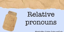 PROYECTO 6-RELATIVE PRONOUNS