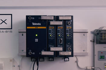 Cabecera de recepción de señal satélite analógica