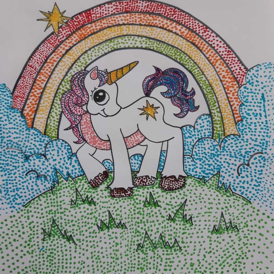 Ainara Martin puntillismo