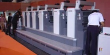 Máquina de impresión offset de seis cuerpos