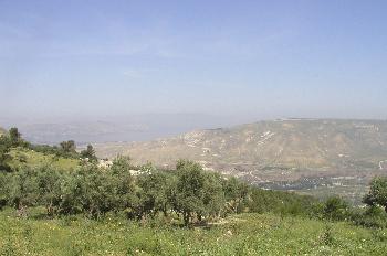 Altos del Golán, Jordania