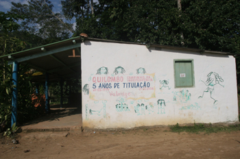 Centro comunitário en Quilombo, Sao Paulo, Brasil