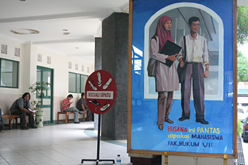 Vestimenta, Universidad Islámica, Jogyakarta, Indonesia