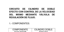 Circuito Neumático. Regulador y OR